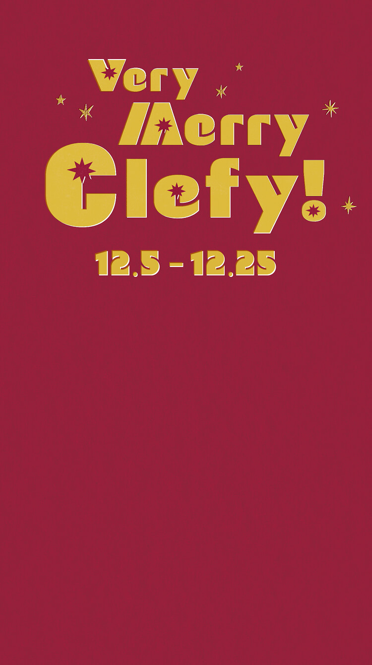 Very Merry Clefy！