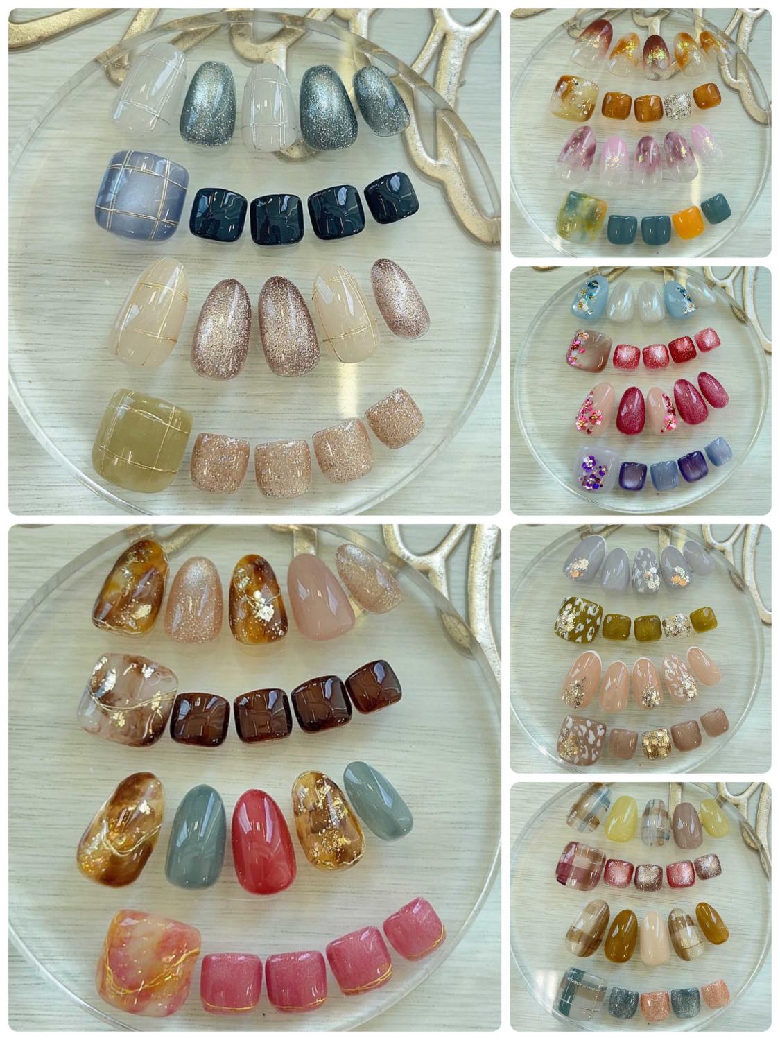 11月までの期間限定シーズンネイル