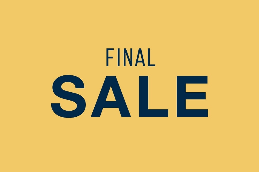 セール対象品がさらに拡大・値下げ！2点以上お買い上げでさらにお得な「FINAL SALE」開催！