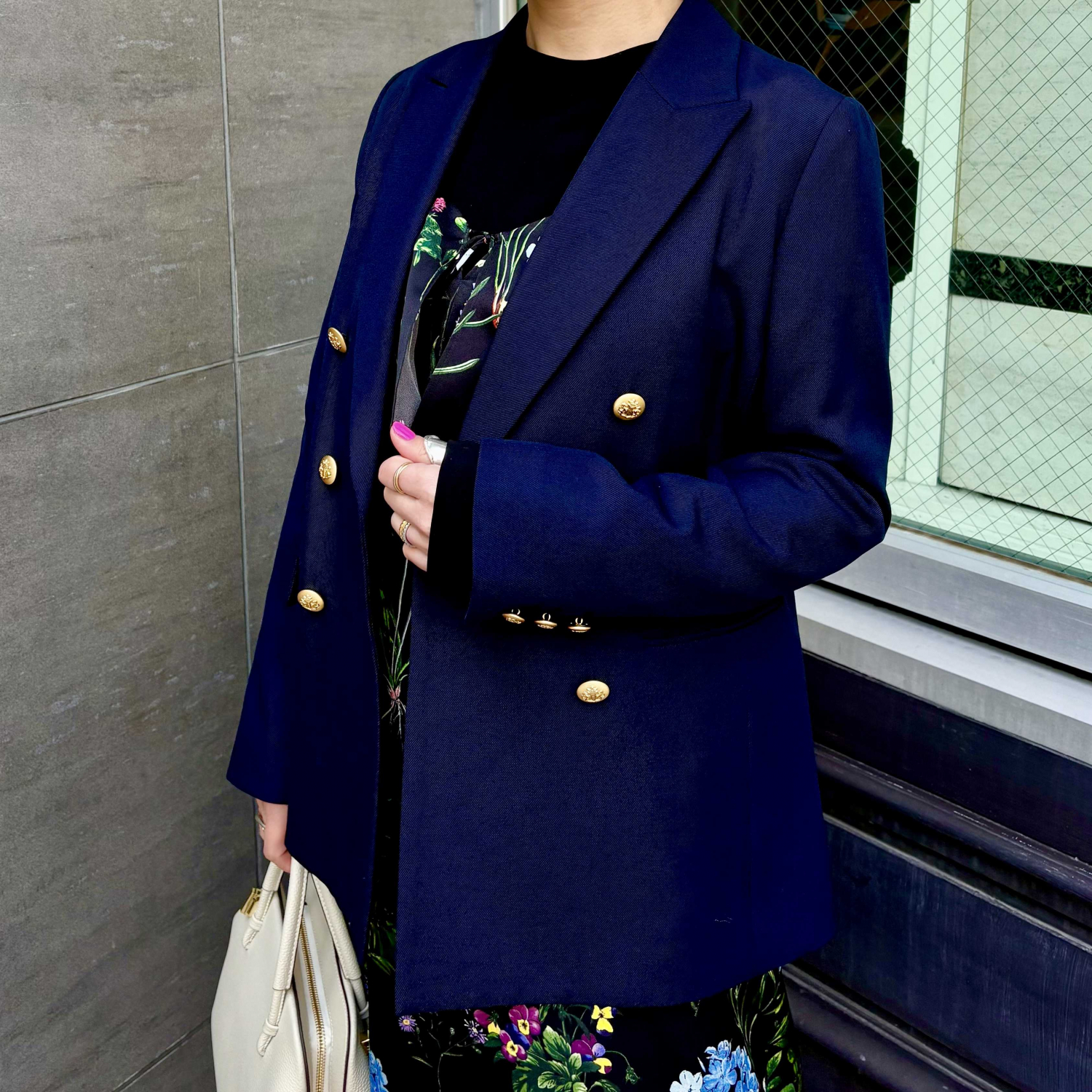 〈Demi-Luxe BEAMS〉【別注】TICCA / フラワー プリント キャミワンピース