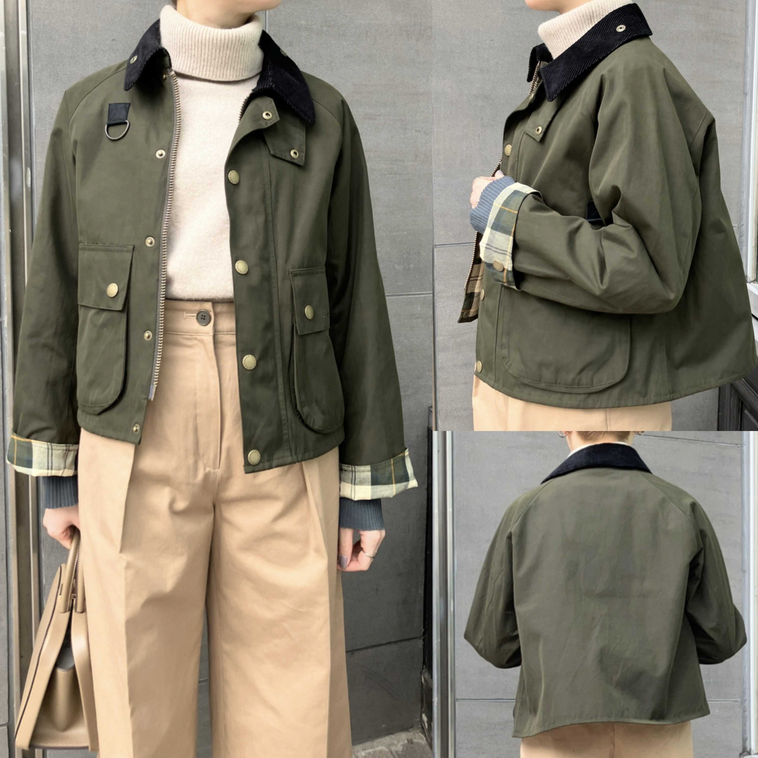 〈Demi-Luxe BEAMS〉Barbour/別注SPEYジャケット