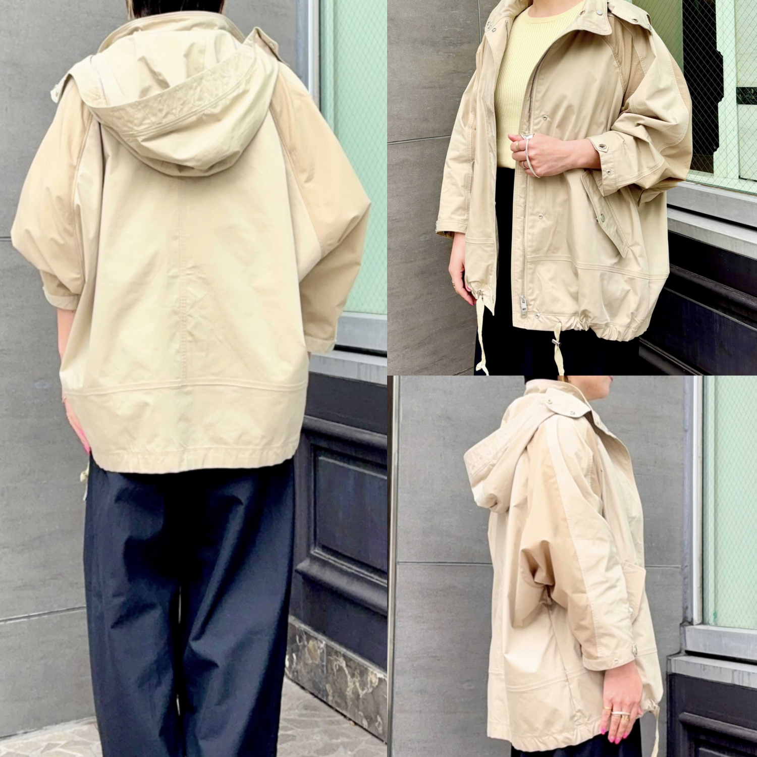 〈Demi-Luxe BEAMS〉WOOLRICH/テックアノラックブルゾン