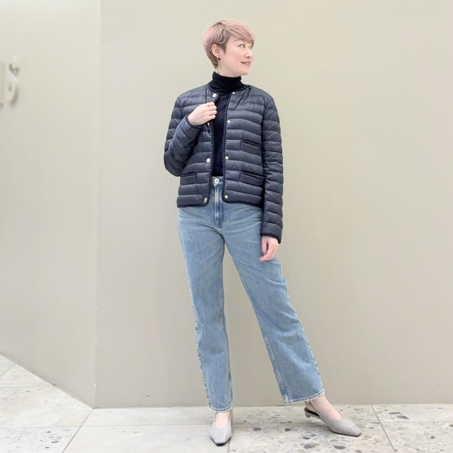 〈Demi-Luxe BEAMS〉MONCLER モンクレールCIRCAETE ショート ダウンジャケット