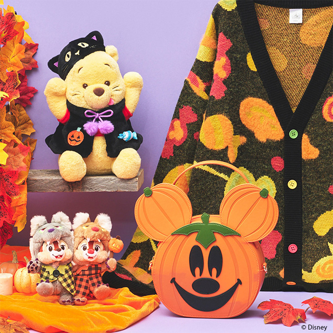 ハロウィーンシーズンに向けた新コレクションをディズニーストアで順次発売