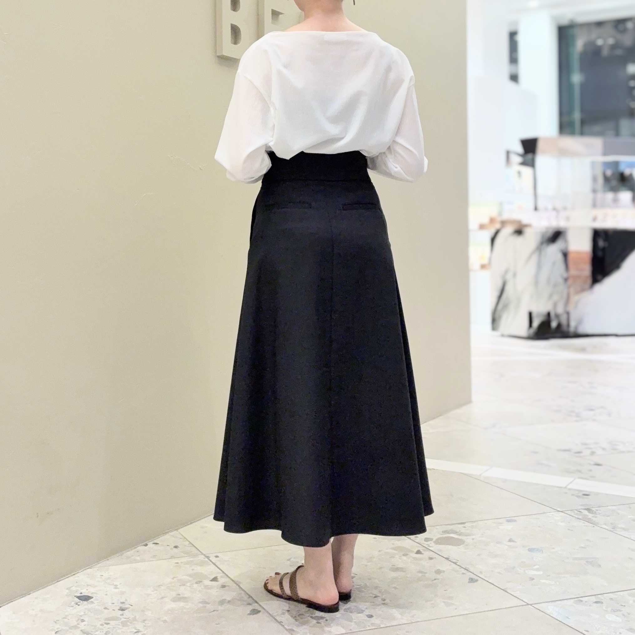 Demi-Luxe BEAMS〉 ナチュラルオックスフレアスカート | BEAMS